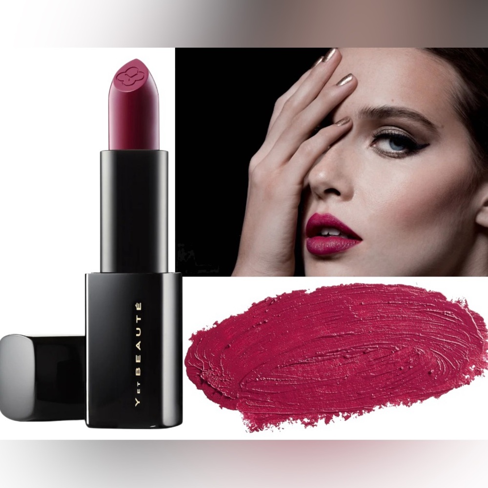 Y ET BEAUTÉ HIGH PERFORMANCE LIPSTICK - CALME. NEW IN BOX. ORGANIC.
